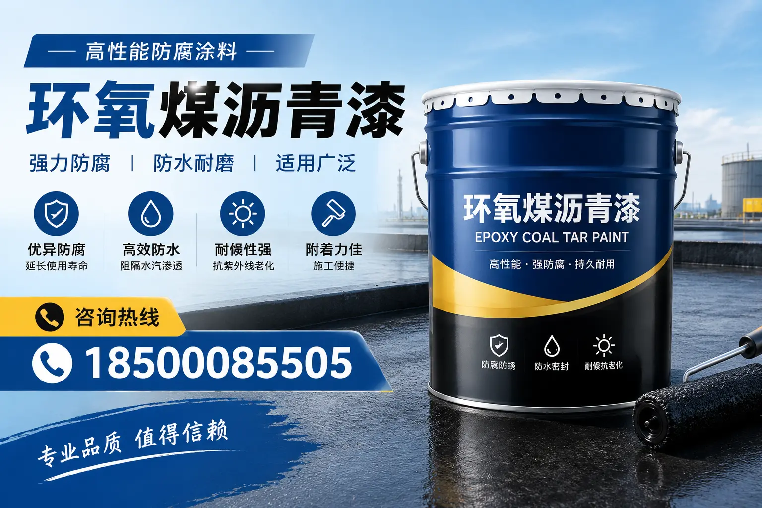环氧煤沥青漆的主要成分与功能，黑河用户深度了解
